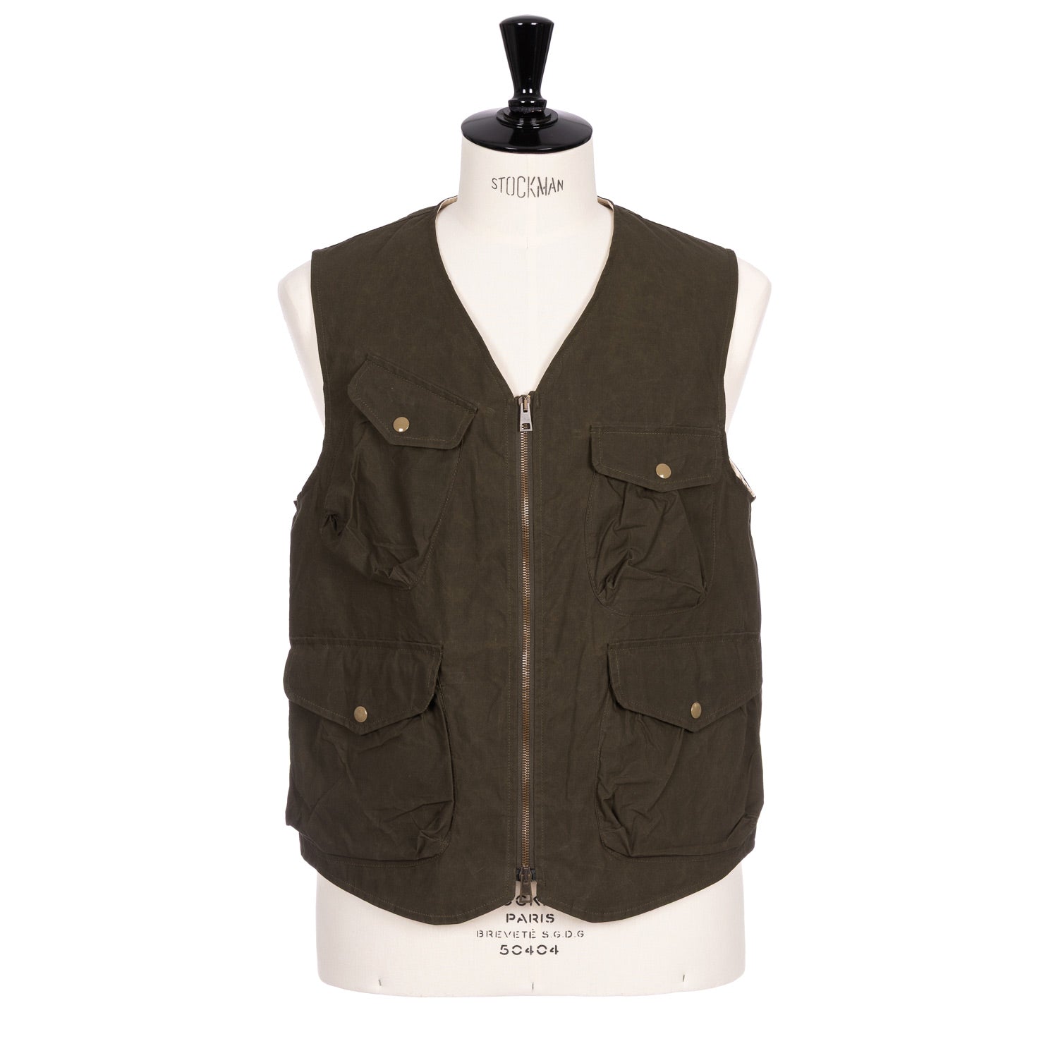 Weste "Urban Hiking" aus reiner Baumwolle - Wax Cotton